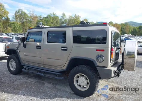 2004 Hummer H2 from USA, damaged, VIN 5GRGN23U84H116725